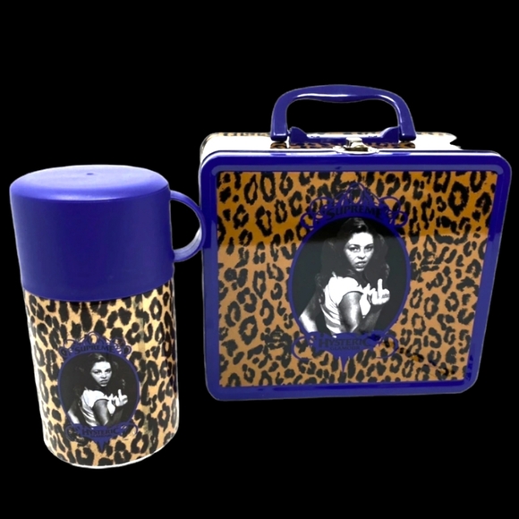 👑Supreme👑 Ⓡ/ HYSTERIC GLAMOUR👑 Lunchbox Set👑Leopard - Picture 5 of 12